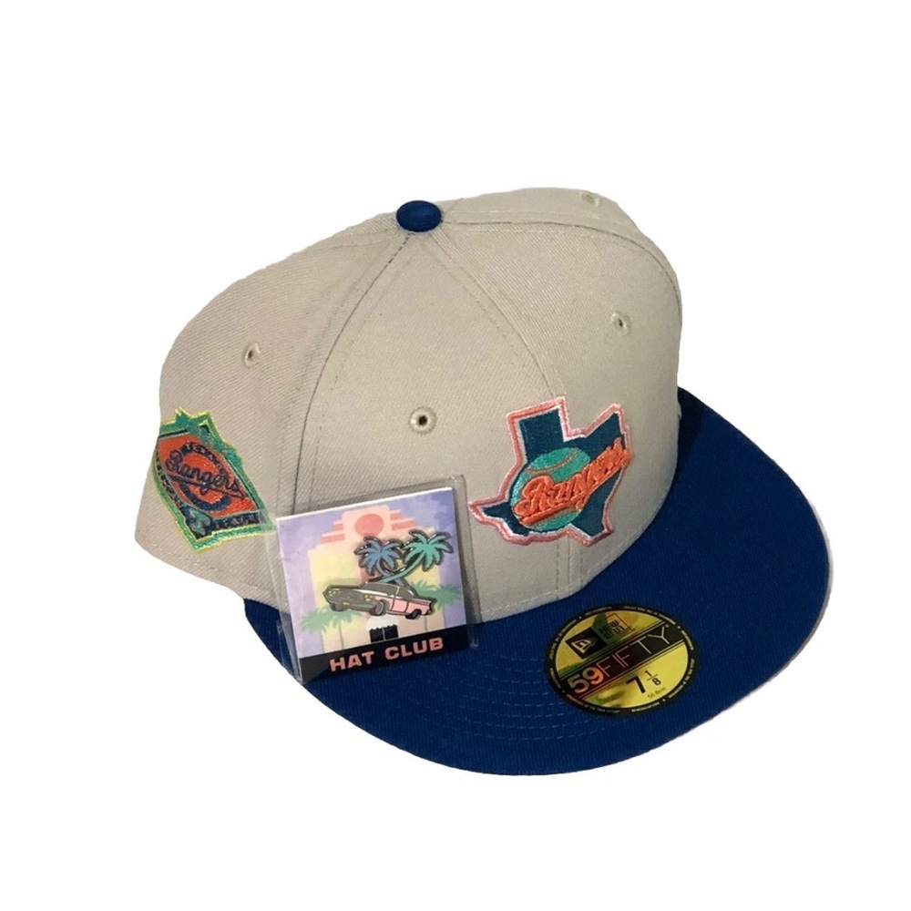 New Era Hat Club Exclusive Ocean Drive Texas Rangers 1993 American League